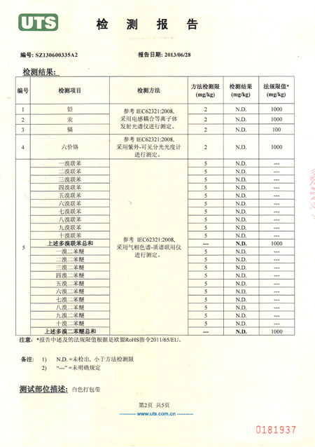 打包帶檢測報(bào)告
